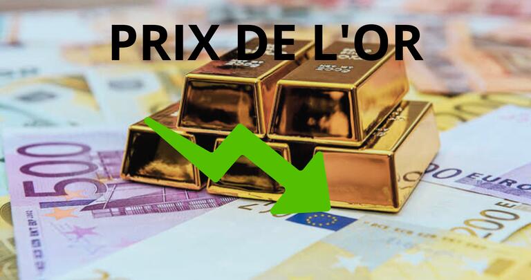 Prix de l’or au 22 Juin 2023