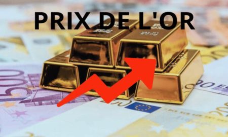 prix de l'or aujourd'hui