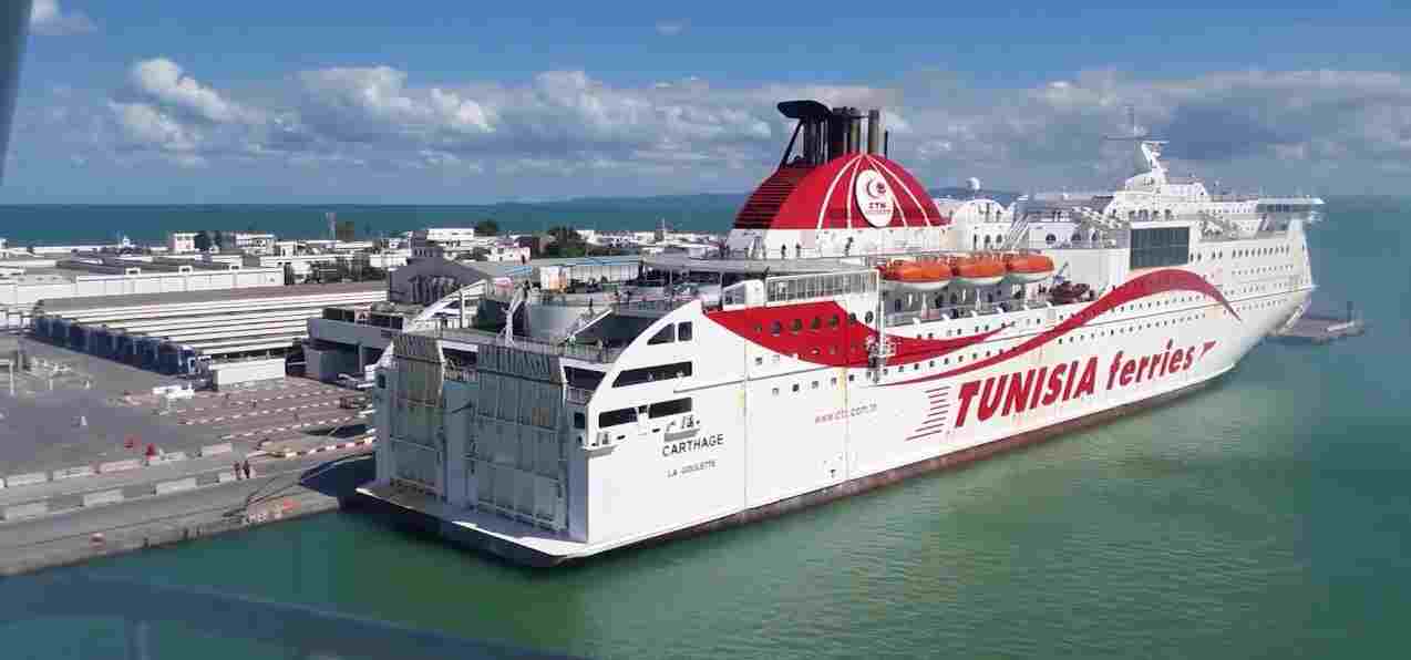 Tunisie – CTN : Changement de l’horaire des navettes du Tanit sur Marseille et Gênes