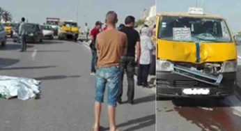 Tunisie – Ariana : Un conducteur fou d’un taxi collectif écrase volontairement une dame et la tue
