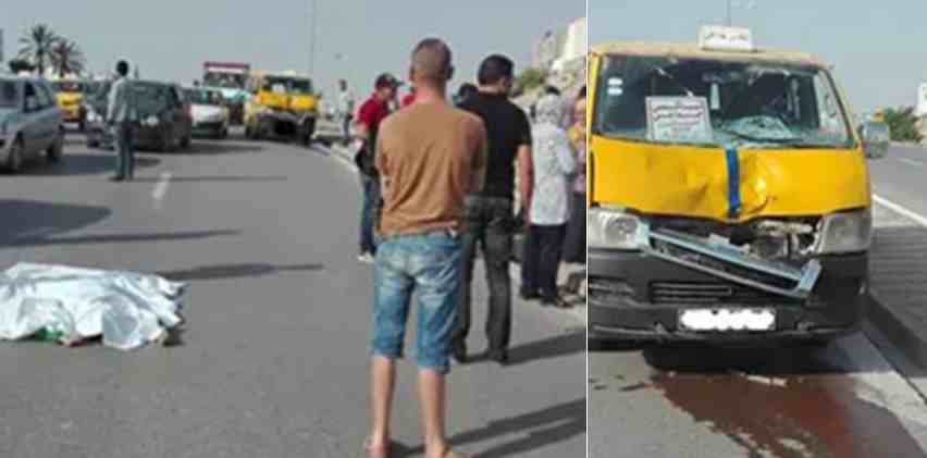 Tunisie – Ariana : Un conducteur fou d’un taxi collectif écrase volontairement une dame et la tue