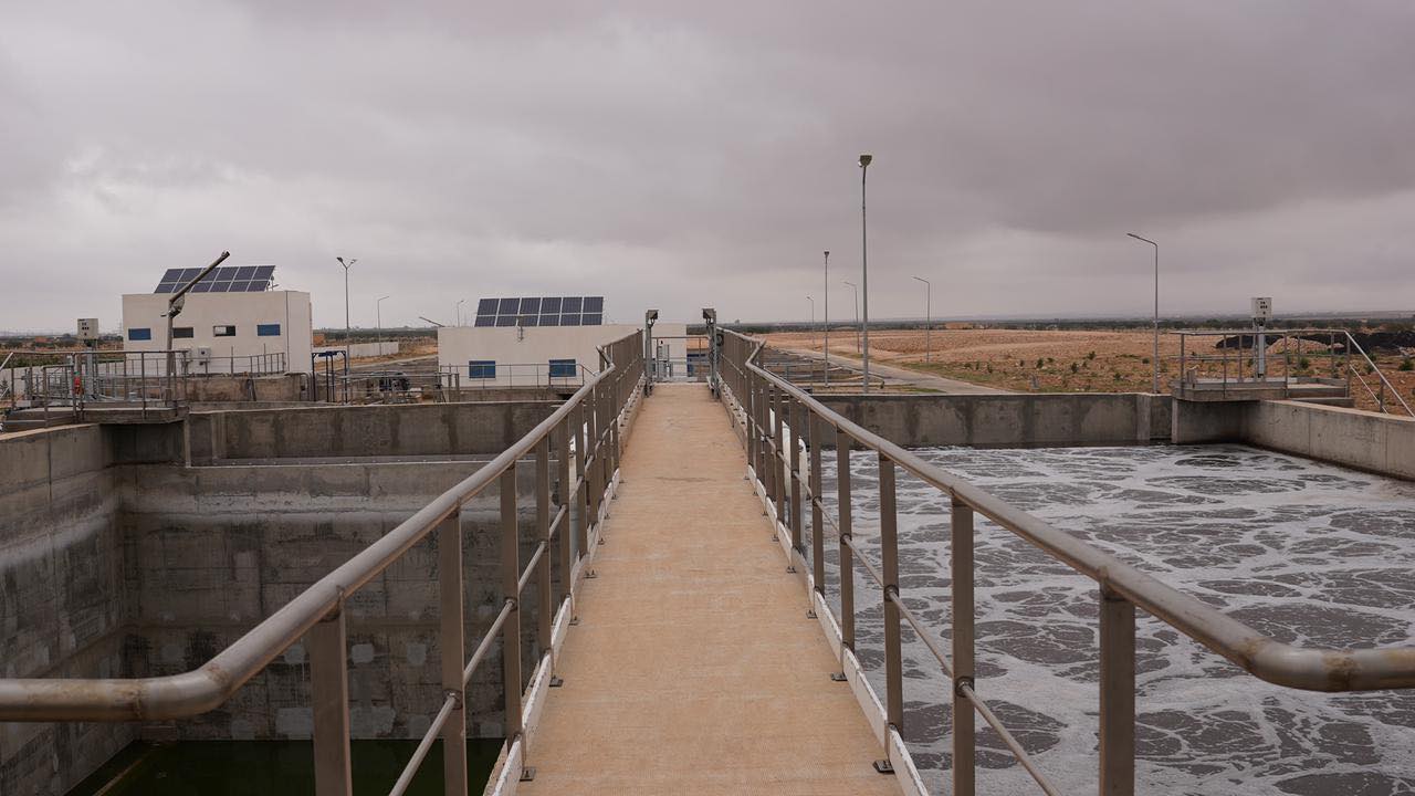 Nouvelle station d’épuration des eaux usées de Sidi Ali Ben Aoun