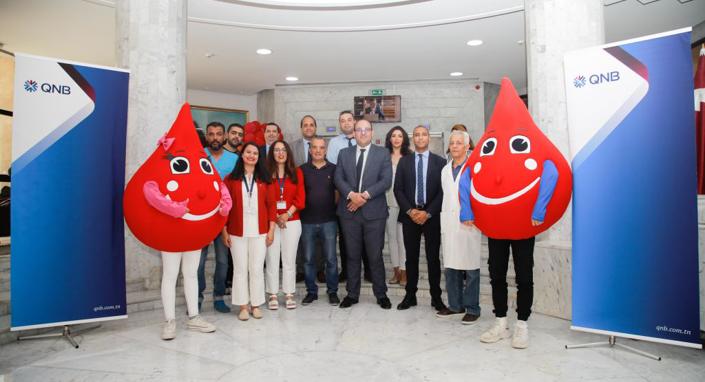 QNB organise une campagne de don du sang en coopération avec le Centre National de Transfusion Sanguine