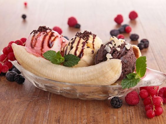 Régalez-vous avec un dessert gourmand : le banana split