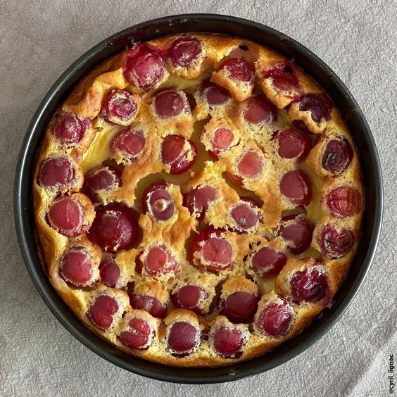 Recette : clafoutis aux cerises facile et rapide