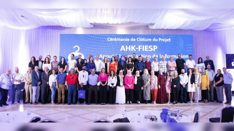 AHK FIESP : Clôture du projet et partenariat actif entre les centres de formation de l’ATFP et les entreprises textile partenaires sur les rails