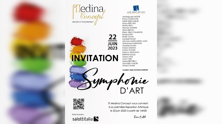 El Medina Concept organise sa première Exposition Artistique « Symphonie d’art » à Sfax