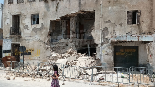 Bizerte : Un immeuble abandonné s’est effondré