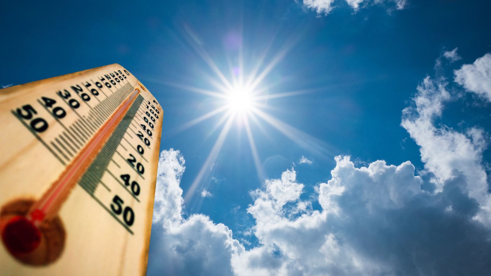 Météo de ce mercredi: Des températures maximales allant jusqu’à 44°C
