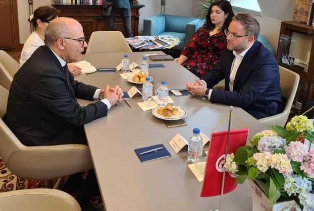 Nabil Ammar s’entretient avec le directeur politique du Premier Ministre Hongrois Victor Orban