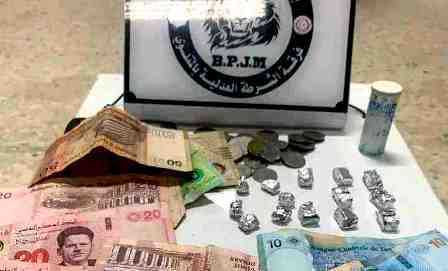 Tunisie – Gafsa : Arrestation d’un individu en possession de 14 morceaux de « zatla »