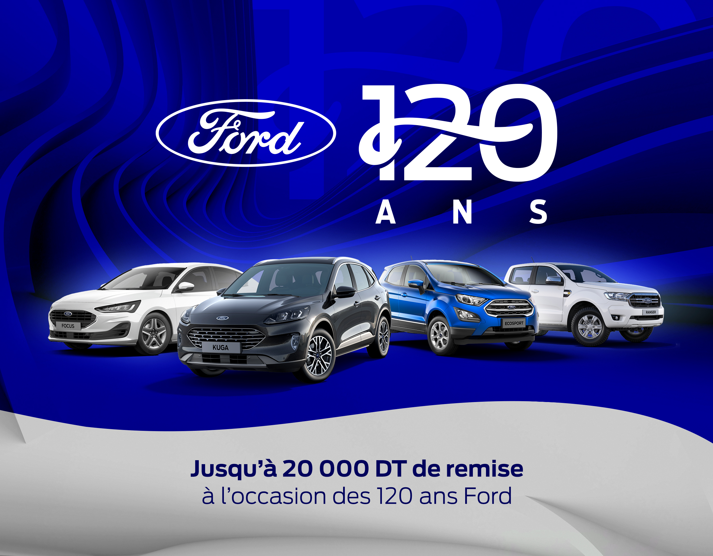 Alpha Ford annonce une campagne de prix fascinante pour célébrer le 120ème anniversaire du constructeur Ford