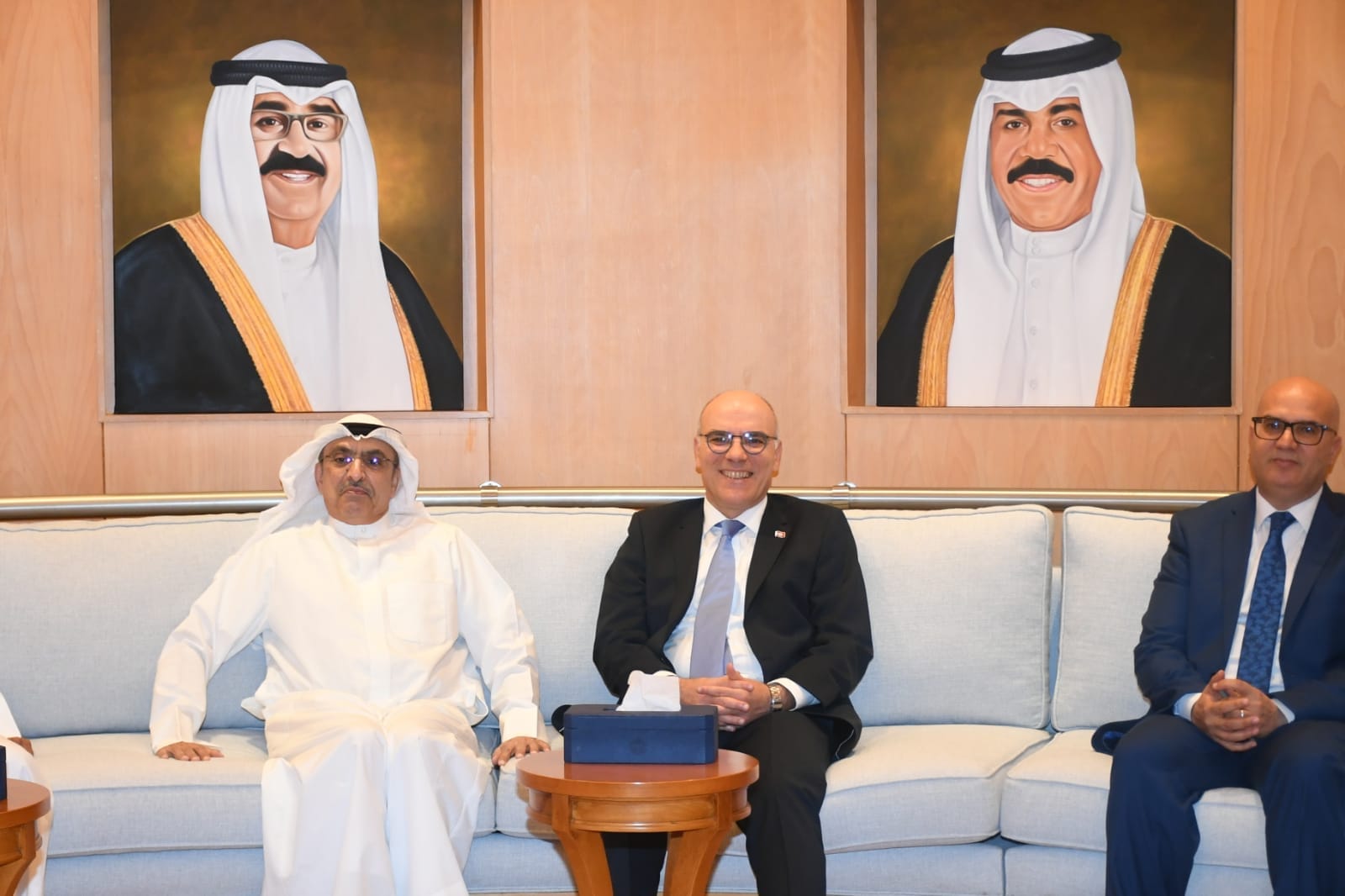 La coopération entre la Tunisie et le Fonds Koweïtien objet d’une rencontre entre Nabil Ammar et Walid Shamlan Al-Bahar