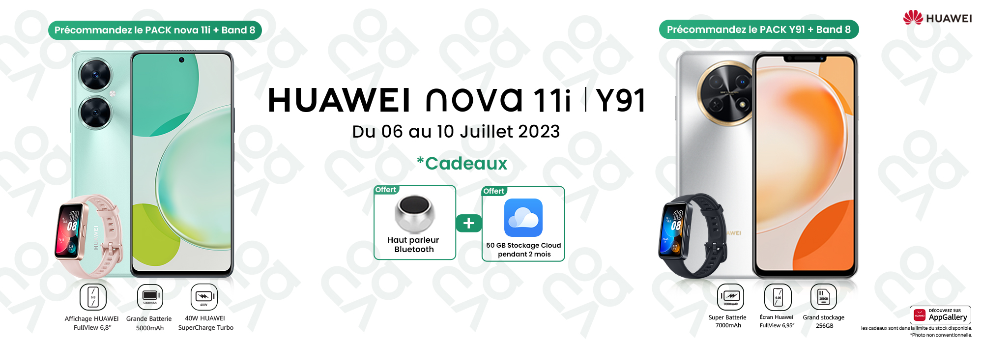 Un design exceptionnel, une batterie impressionnante, un écran géant : Vivre en grand avec le HUAWEI nova Y91