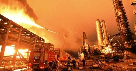 Chine: explosion dans une usine de produits chimiques dans la province orientale du Jiangxi