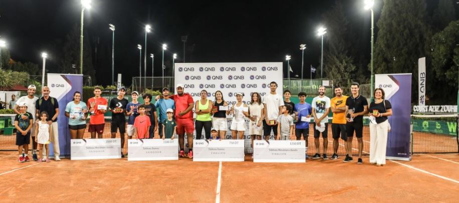 Consciente de l’importance de la contribution du sport au développement durable, QNB sponsorise la quinzaine du Tennis club de Tunis