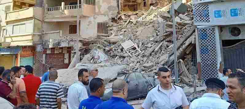 Egypte : Un nouvel effondrement d’immeuble à Alexandrie