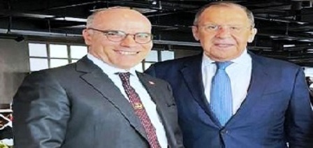 Tunisie – Nabil Ammar s’entretient avec Sergueï Lavrov