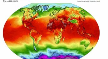 Température mondiale: Cette semaine a été la plus chaude dans l’histoire du globe