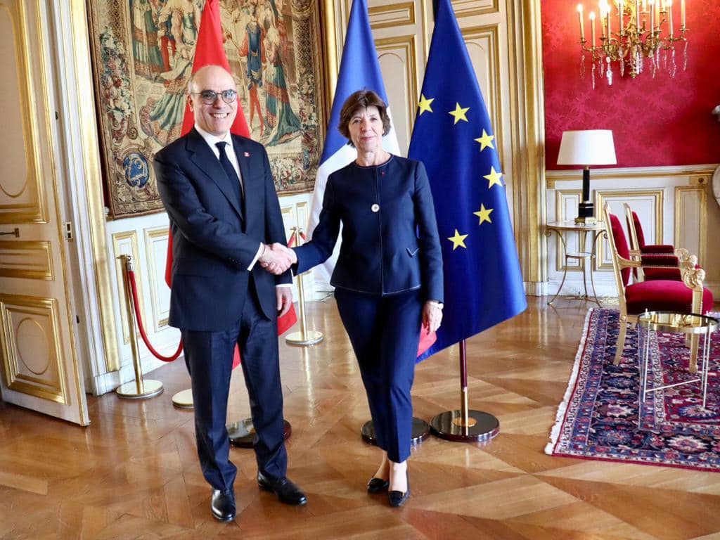 Catherine Colonna: Aux côtés des Tunisiens, nous répondons présents, avec un vaste plan de coopération, à titre bilatéral