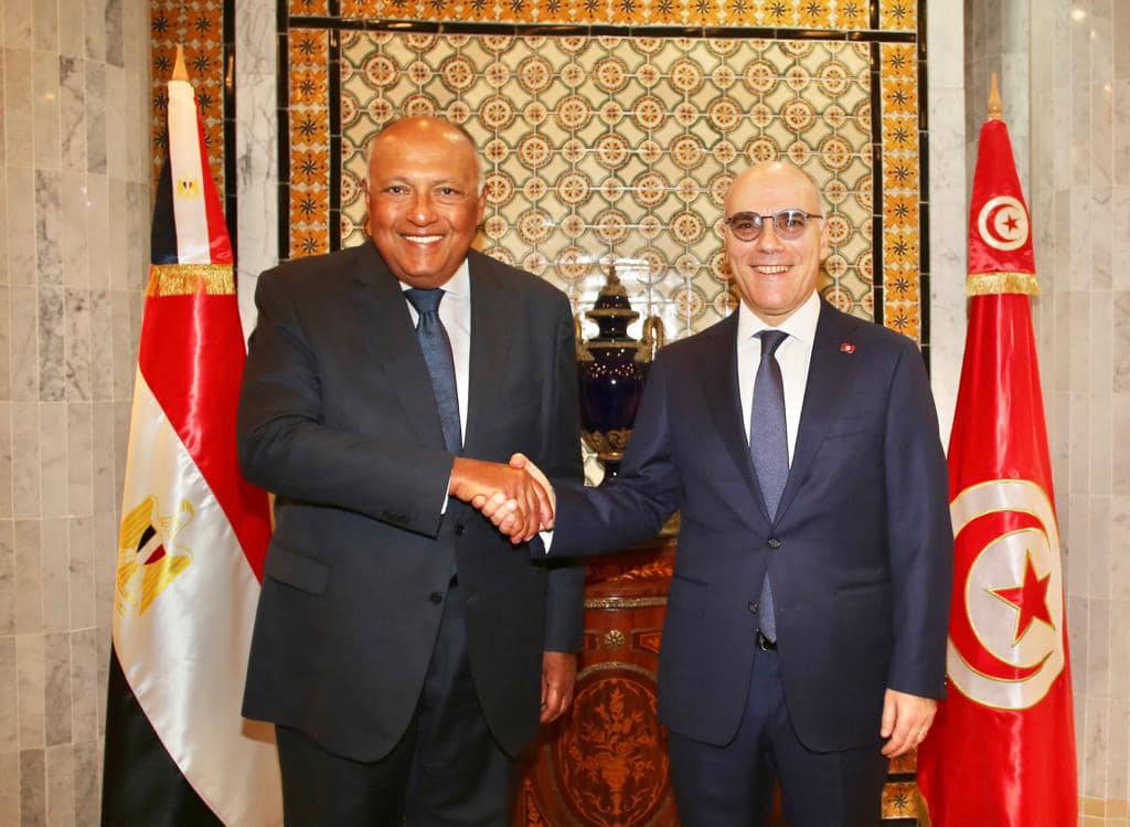 Nabil Ammar et Sameh Shoukri discutent du sujet de la coopération bilatérale entre la Tunisie et l’Egypte