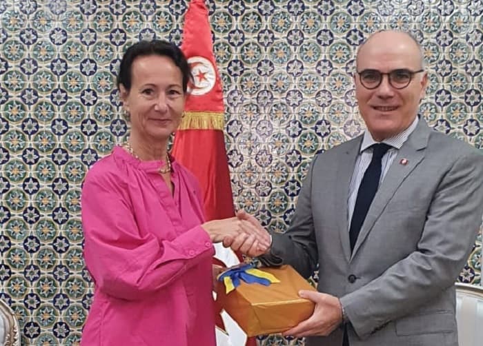 Fin de mission de Anna Block Mazoyer; ambassadrice de Suède en Tunisie