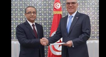 Nabil Ammar reçoit les lettres de créance de l’ambassadeur du Pakistan en Tunisie