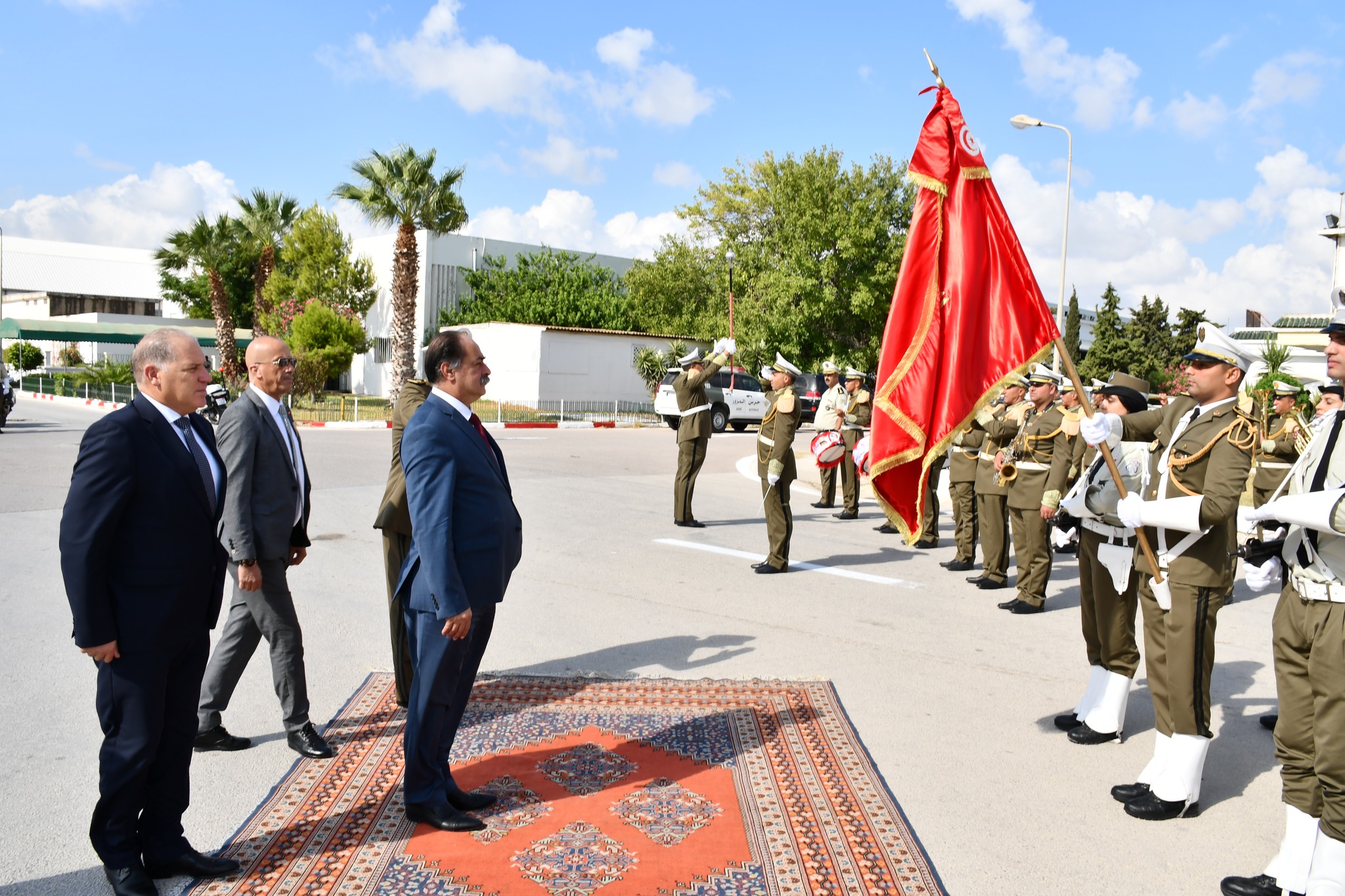 Kamel Feki supervise la cérémonie du 67e anniversaire de la création de la Garde nationale