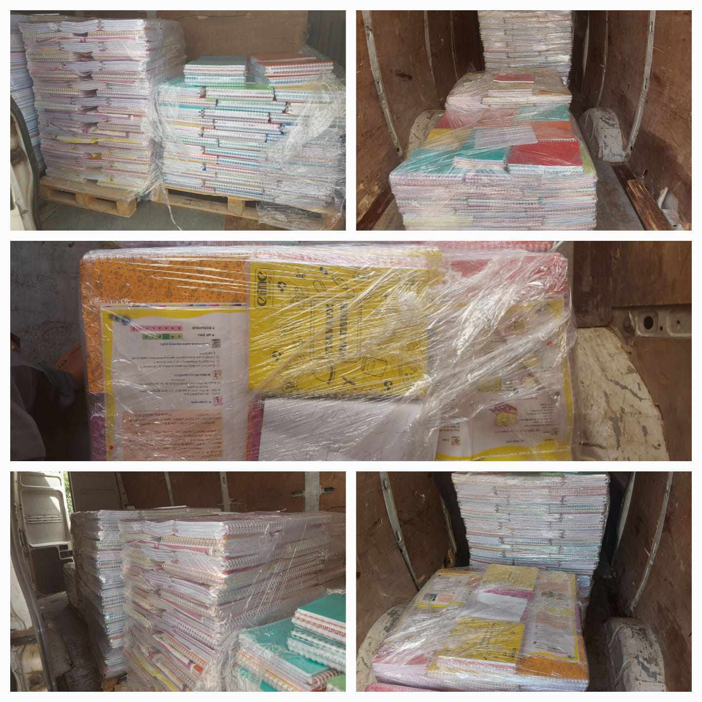 Tunis: Saisie de 2456 cahiers scolaires dans une usine (Photos)