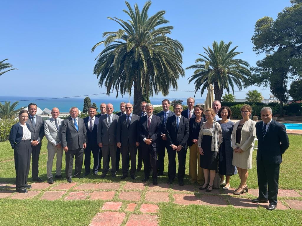 Nabil Ammar s’entretient avec les ambassadeurs des pays membres de l’UE