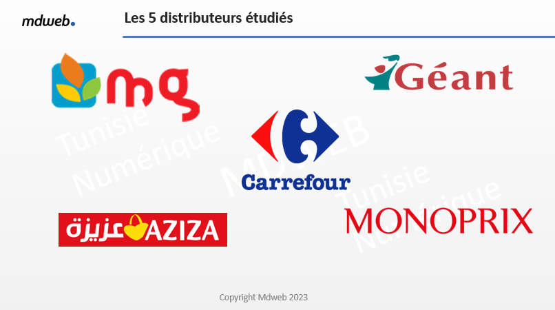 Exclusif-Mdweb : Classement des enseignes de la grande distribution sur le web et Facebook (Août 2023)