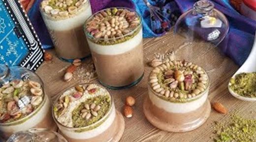Recette : Assida boufriwa à la tunisienne (Crème aux noisettes)