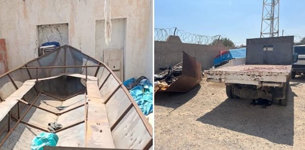 Jebeniana: Découverte d’un atelier clandestin de fabrication de bateaux