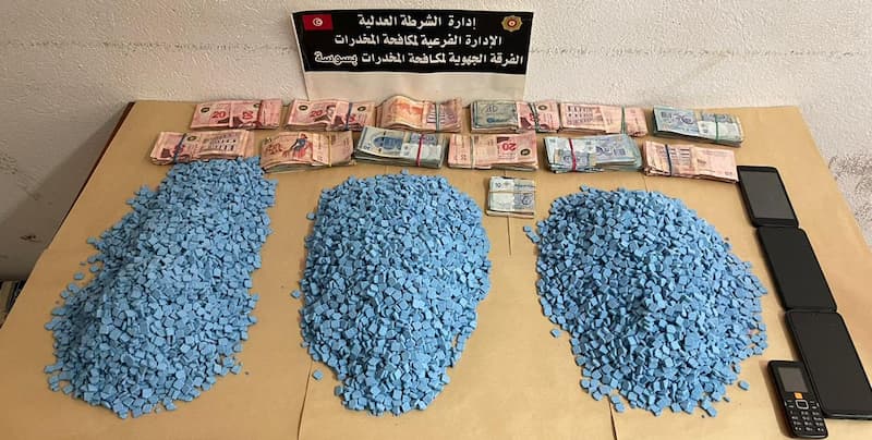 Sousse: Saisie de 15 mille comprimés d’Ecstasy