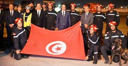 Tunisie – Kamel Feki supervise le départ des équipes de secours vers la Libye