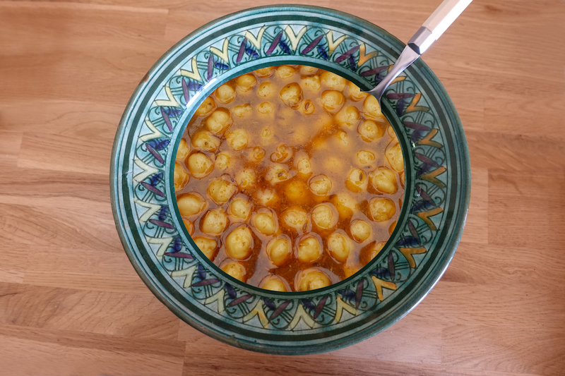 La recette tunisienne du M’hamsa