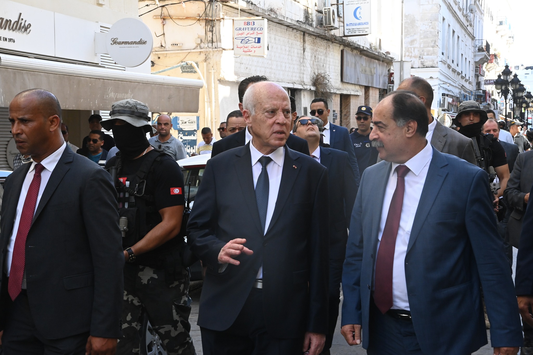 La situation générale de la sécurité en Tunisie, sous la loupe de Saied
