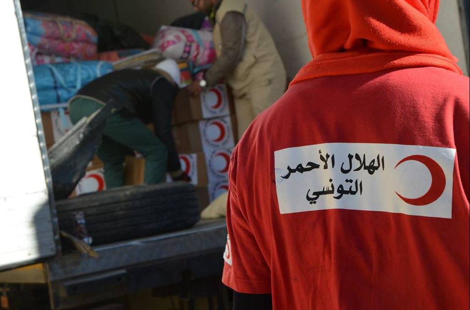 Croissant-Rouge Tunisien: Une campagne de collecte de dons au profit du peuple palestinien