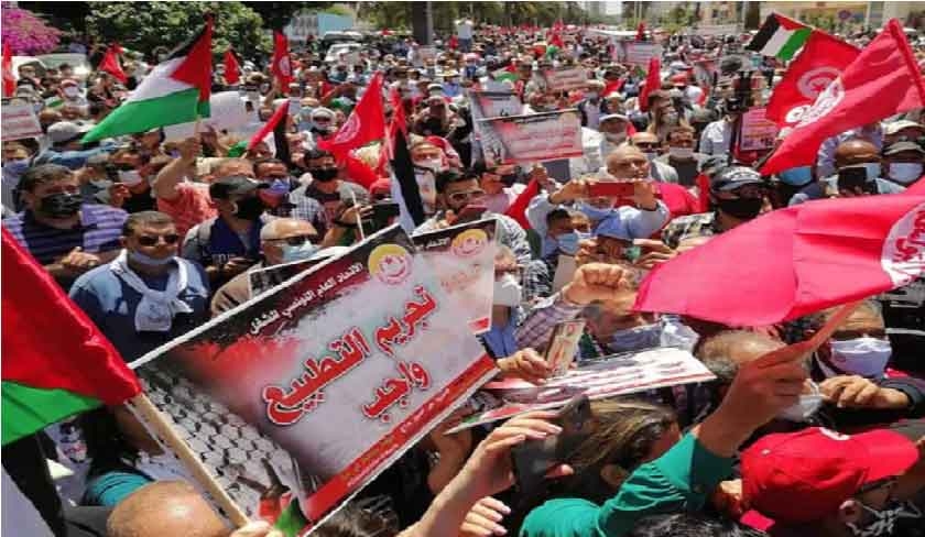 L’UGTT annonce l’organisation d’une manifestation nationale, ce 12 octobre, en solidarité avec le peuple palestinien