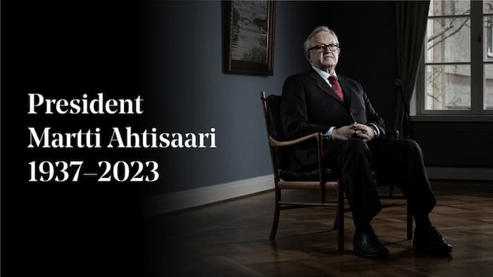 Décès de Martti Ahtisaari, lauréat du Prix Nobel de la Paix en 2008