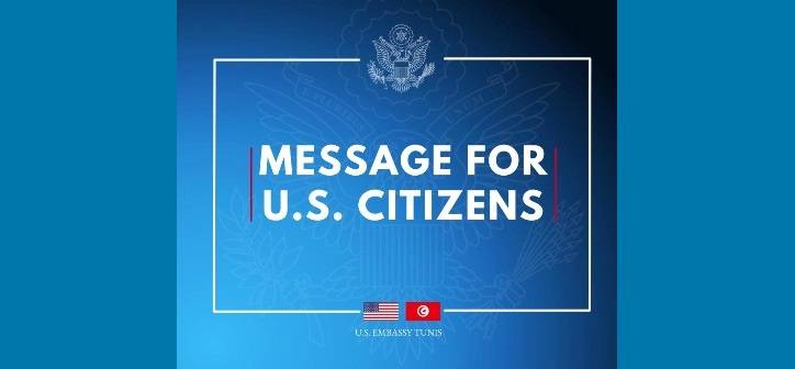 Avertissement de l’ambassade américaine à Tunis : les ressortissants invités à la prudence en raison des manifestations pro-palestiniennes