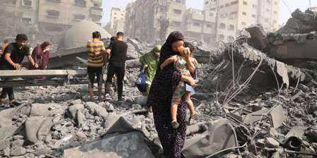 Gaza : l’ONU alerte sur une “catastrophe humanitaire inédite” en cours