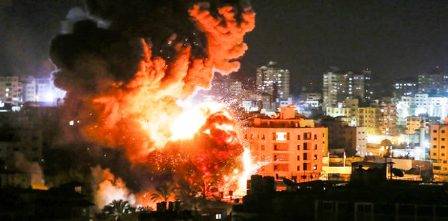 Gaza : Tsahal bombarde le pourtour de l’hôpital Al Qods