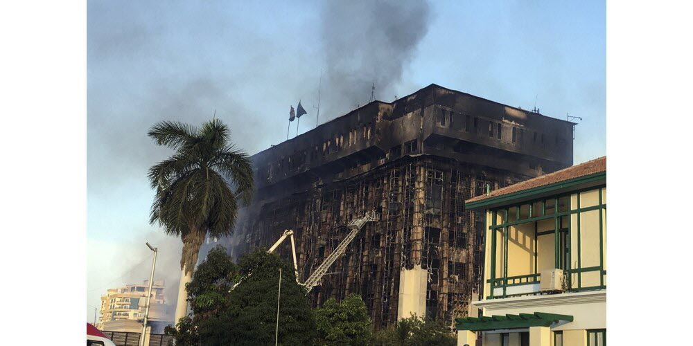 Incendie dévastateur au siège de la sûreté à Ismaïlia, en Égypte