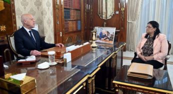 Tunisie : VIDEO : Saïed s’entretient avec Sihem Boughdiri