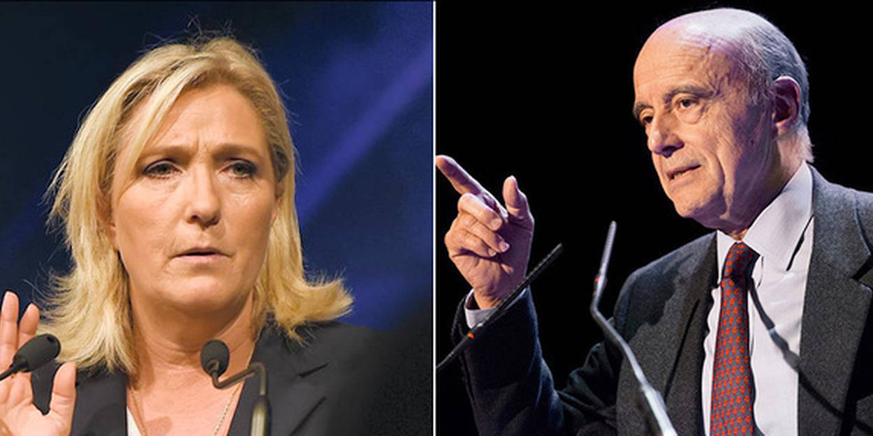 La France va droit dans le mur : Même Juppé fait le jeu de l’extrême droite, et le sondage des européennes est excellent