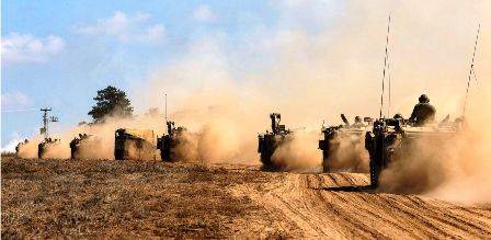 L’Etat sioniste prépare une offensive terrestre, aérienne et maritime sur Gaza