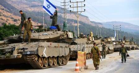 Encore une erreur militaire : un char israélien frappe une position égyptienne près de la frontière