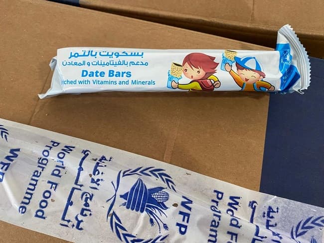 Programme alimentaire mondial: Les biscuits distribués à Gaza ne sont pas périmés