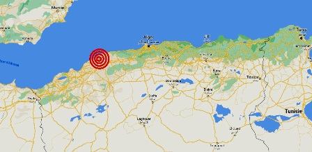 Nouvelle secousse sismique à l’ouest d’Alger